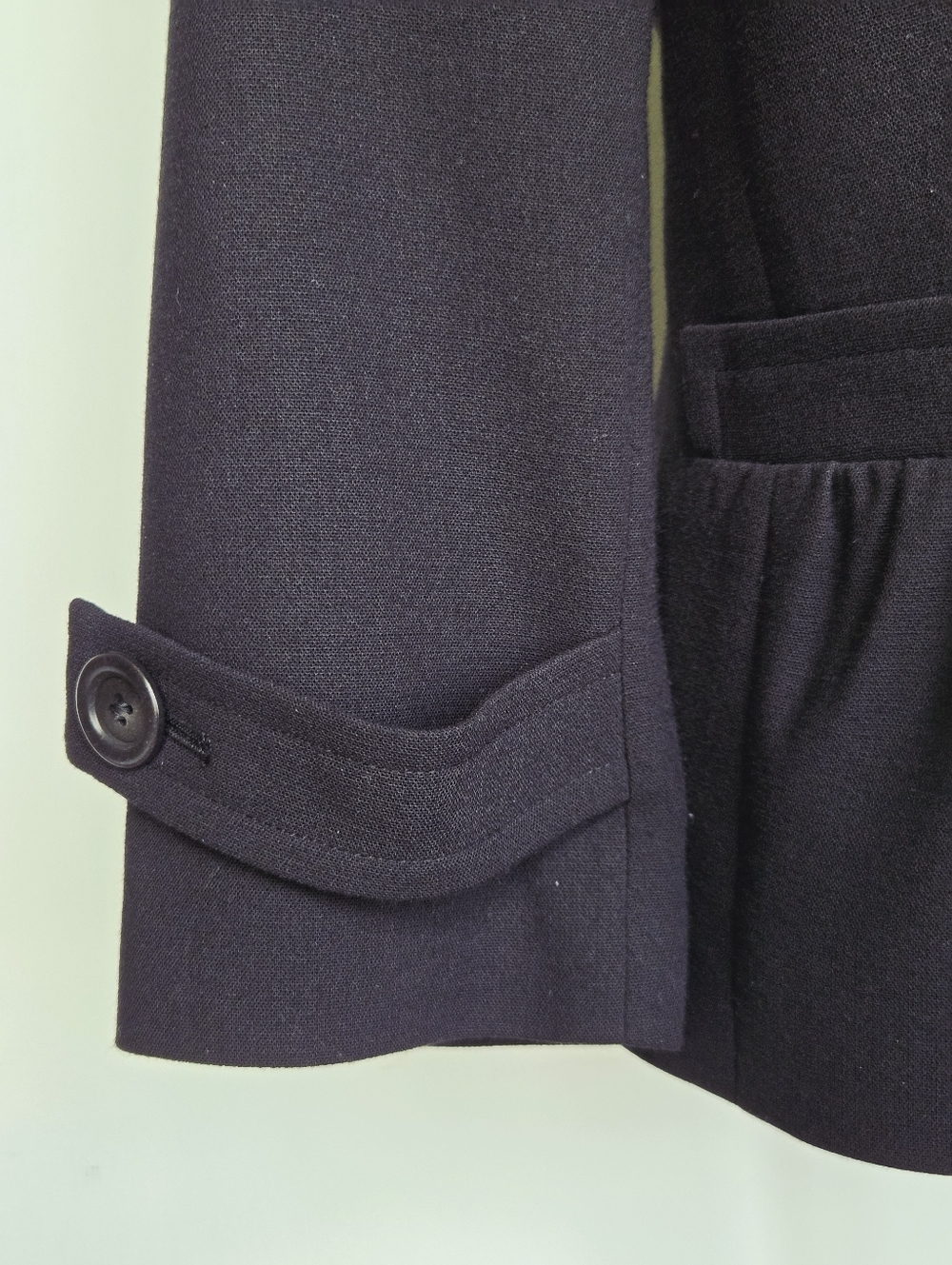 Talbots Black Blazer Size-8P - Picture 4 of 12